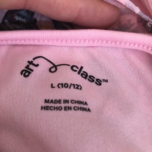 ART CLASS SHEER FLORAL DRESS WITH SLIP 10/12 - Picture 8 of 9